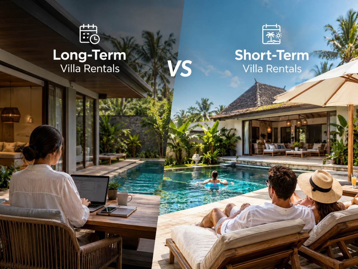 Long Term vs Short Term Villa Rental